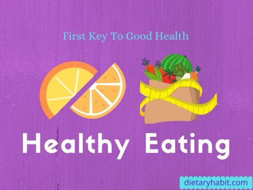 First key to good health