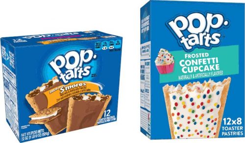 can you eat pop tarts with braces