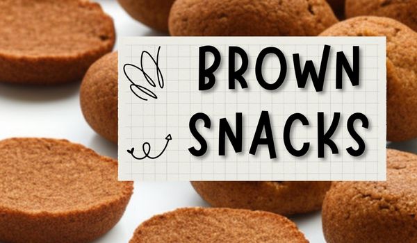 Brown snacks