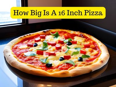 How Big Is A 16 inch Pizza