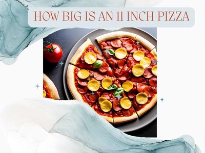 How Big is an 11 inch pizza