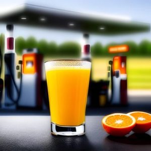 orange juice at gas stations 