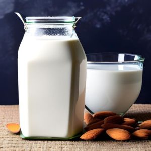 almond milk at gas station 