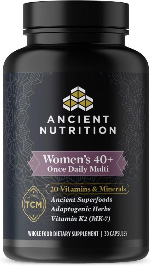 Ancient Nutrition Women's Once Daily Multivitamin for 70 years old 