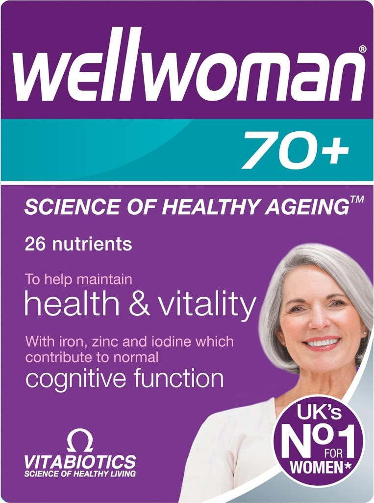 Wellwoman 70+ women’s Multivitamin