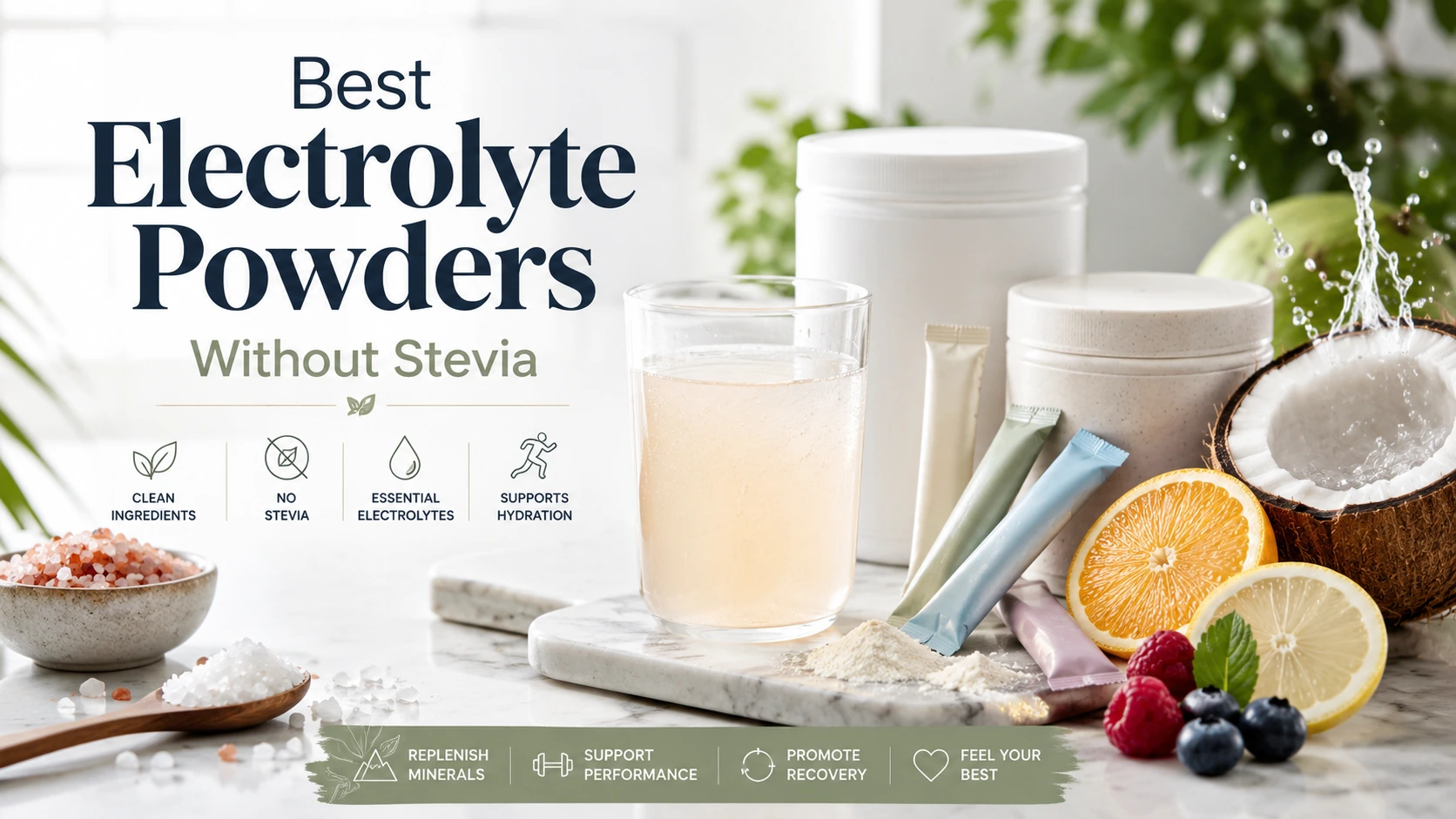 Best electrolyte powders without stevia featured image