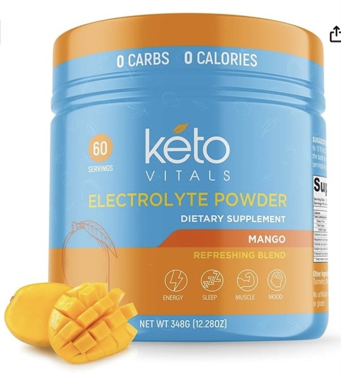 Keto Vitals Electrolyte Powder Supplement 