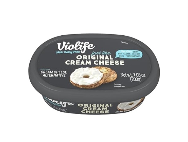 Violife Lactose free cream cheese brand