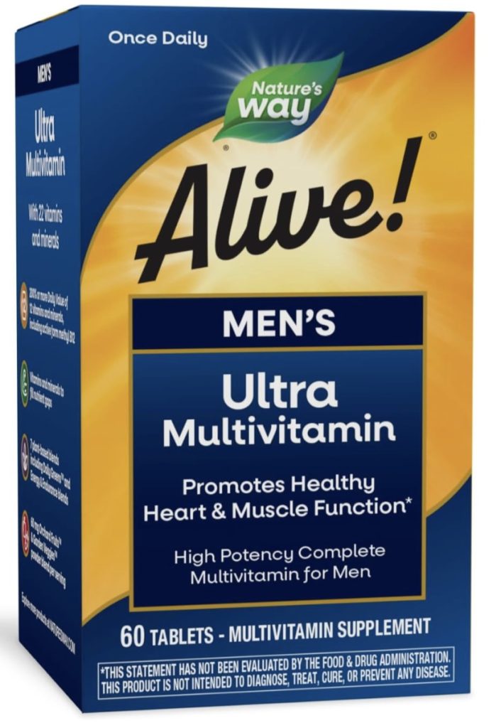 Nature's Way Alive! Men's Ultra Potency Multivitamin