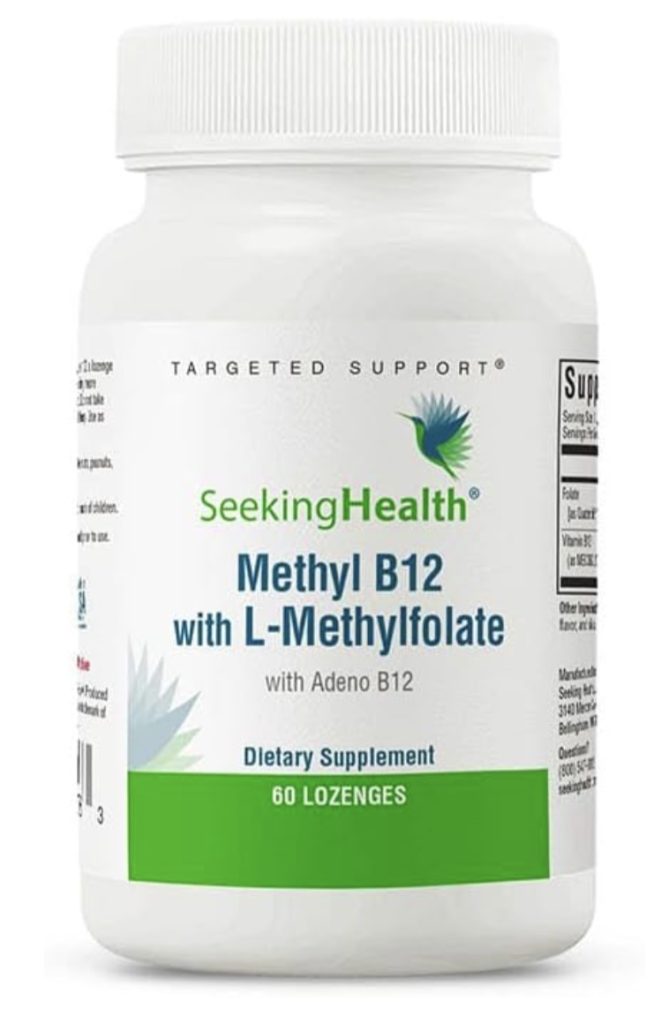 Seeking Health Methyl B12 with L-Methylfolate