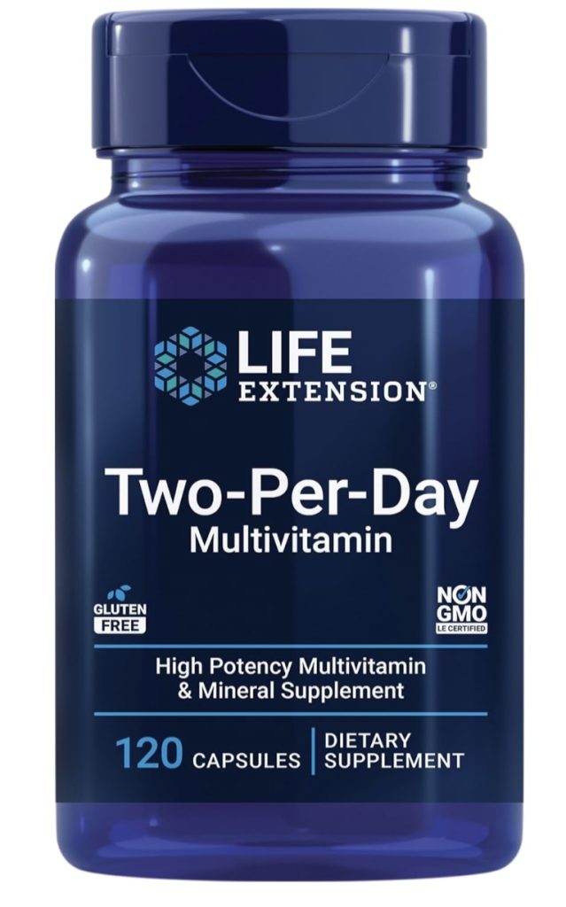 Life Extension – Two-Per-Day Multivitamin