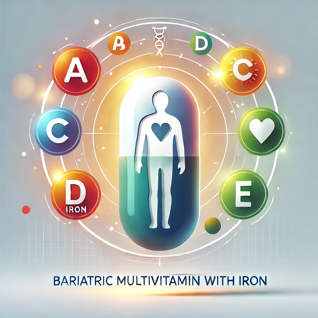 Bariatric vitamins with Iron