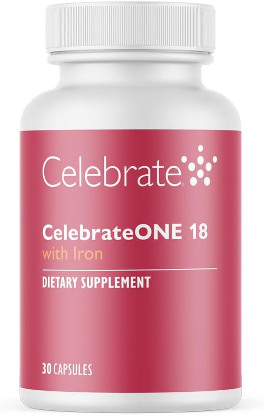 CelebrateONE 18 Multivitamin with Iron