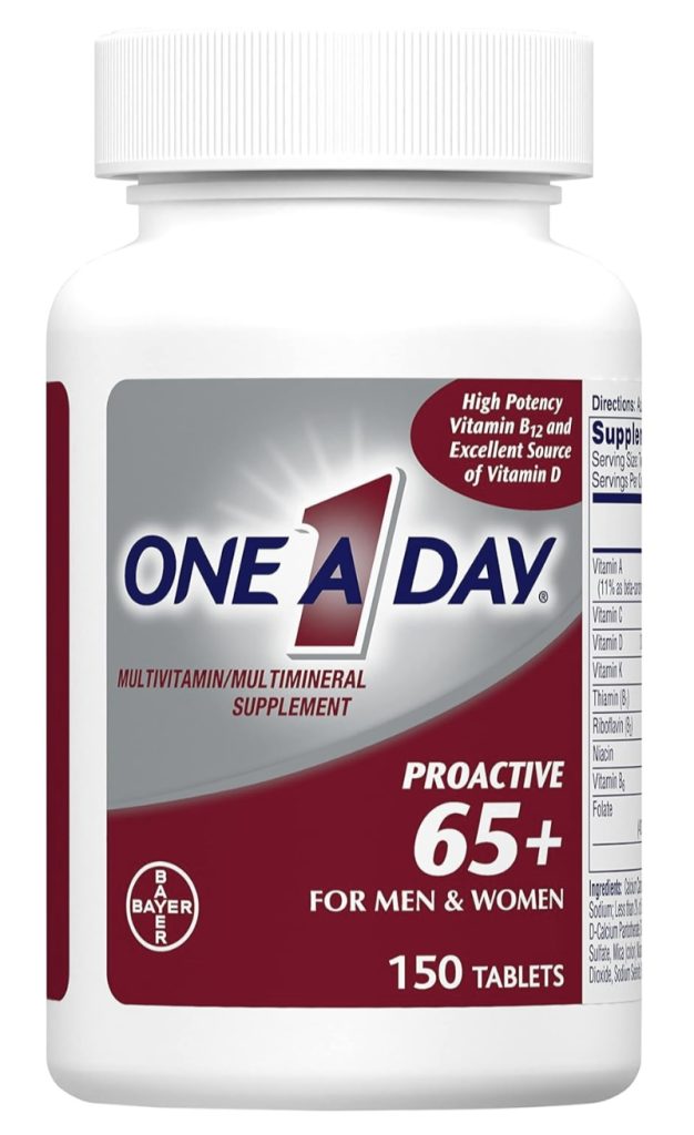 One A Day 65+ Men’s Multivitamin