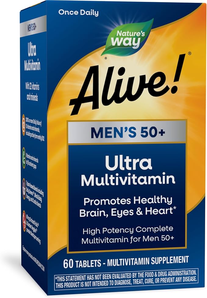 Nature’s Way Alive! Men’s 50+ Multivitamin