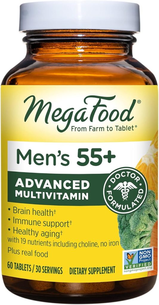 MegaFood Men’s 55+ Multivitamin