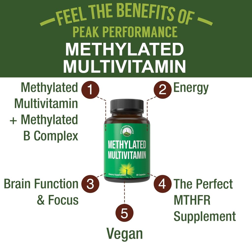 Peak Performance Methylated Multivitamin