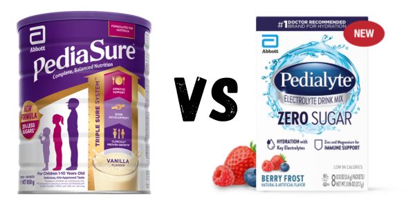 Pedialyte vs. PediaSure