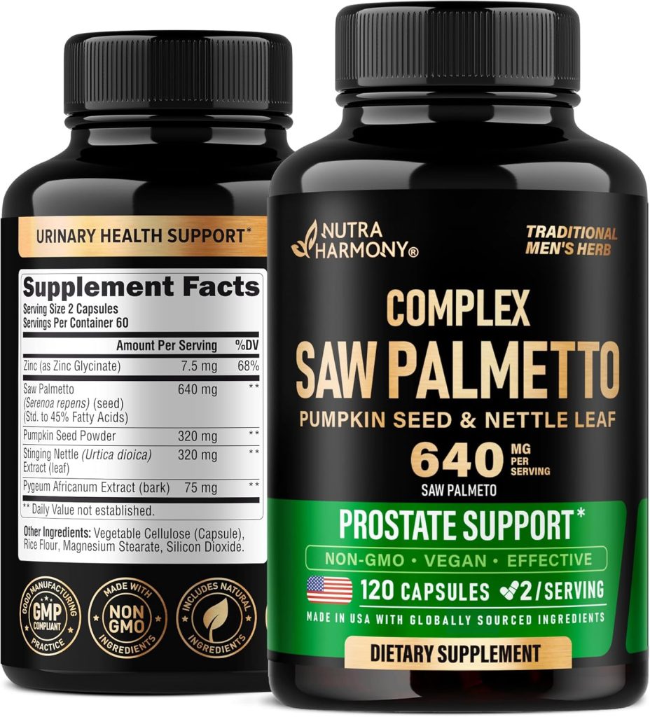 NutraHarmony Saw Palmetto for Men