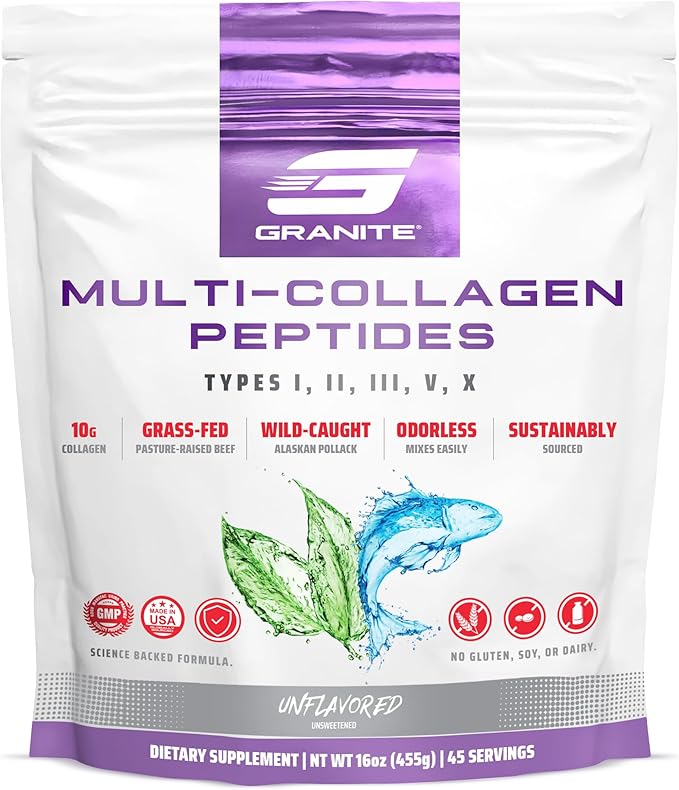 Granite Supplements Collagen Peptides Powder