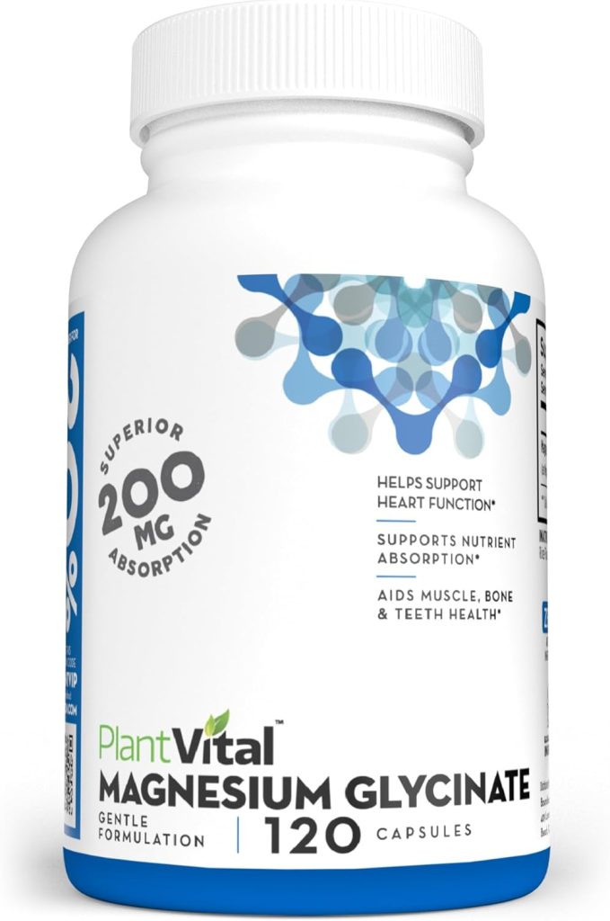 PlantVital Magnesium Glycinate For energy 