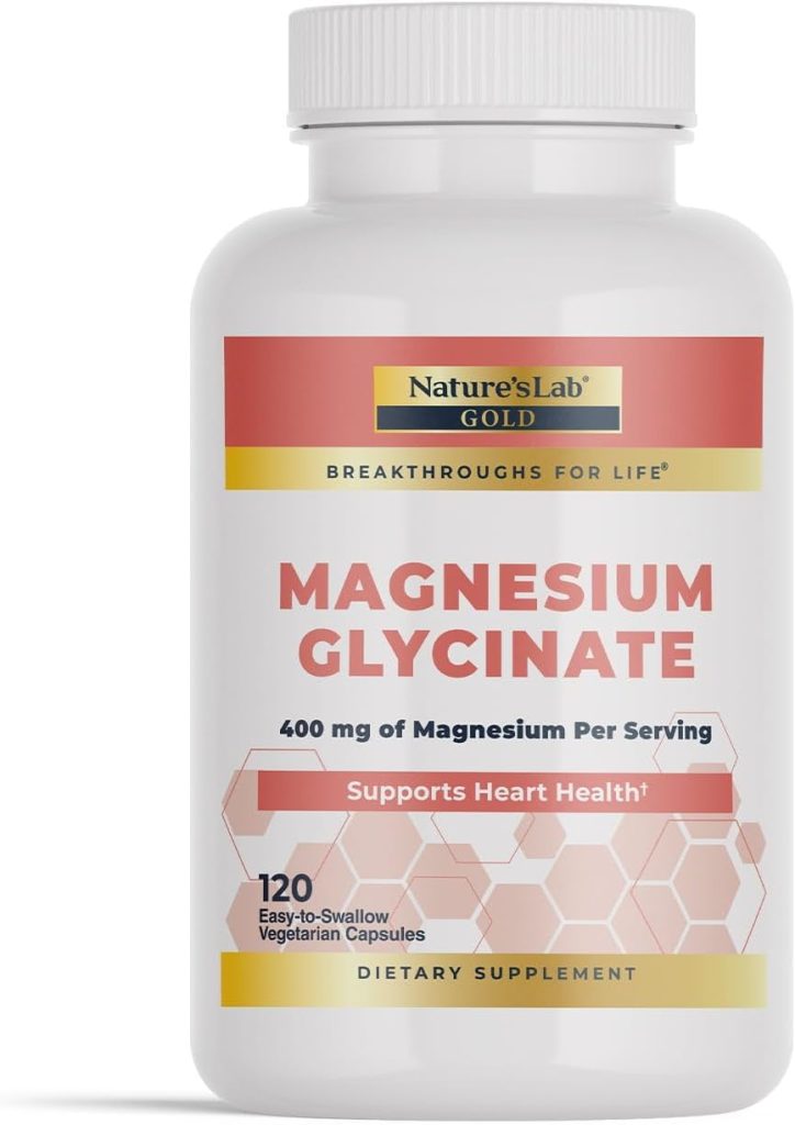 Nature’s Lab Gold Magnesium Glycinate For energy 