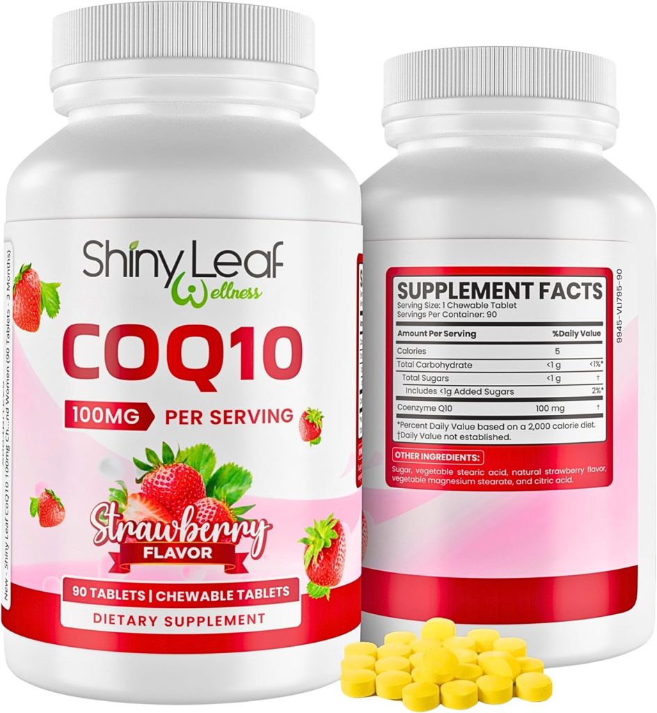 Shiny Leaf CoQ10 Supplement – 100mg