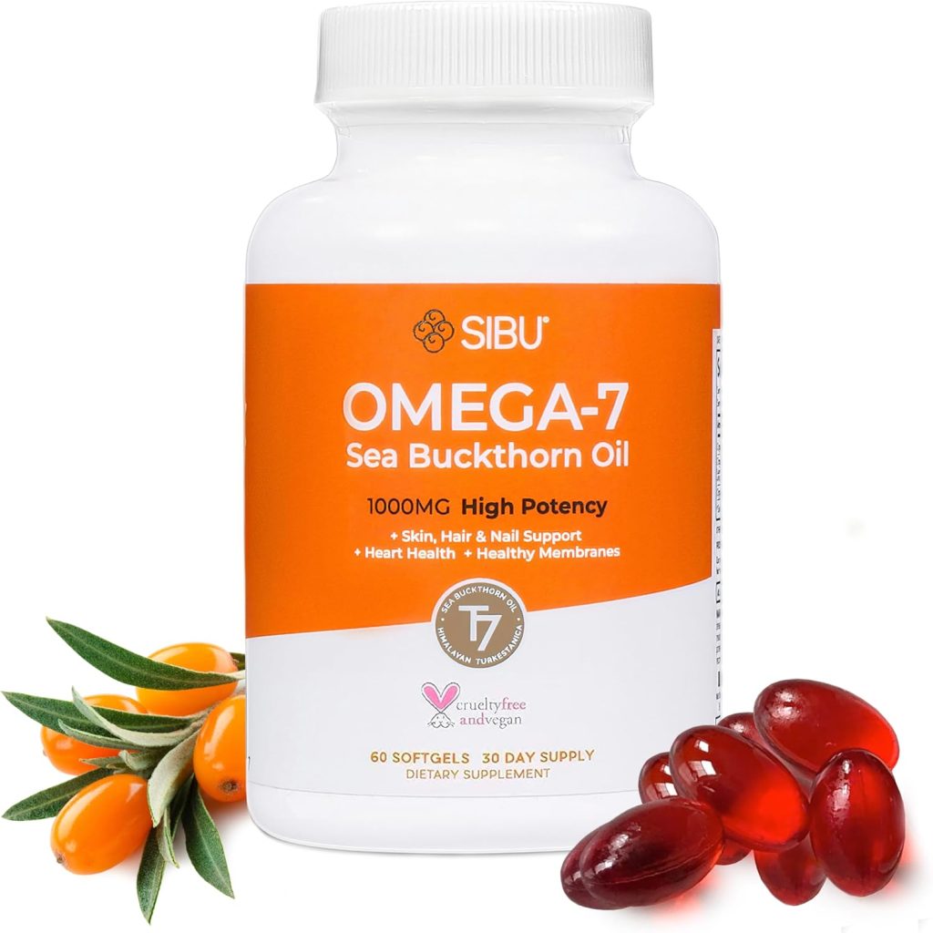 Sibu Omega-7 Sea Buckthorn Oil Capsules