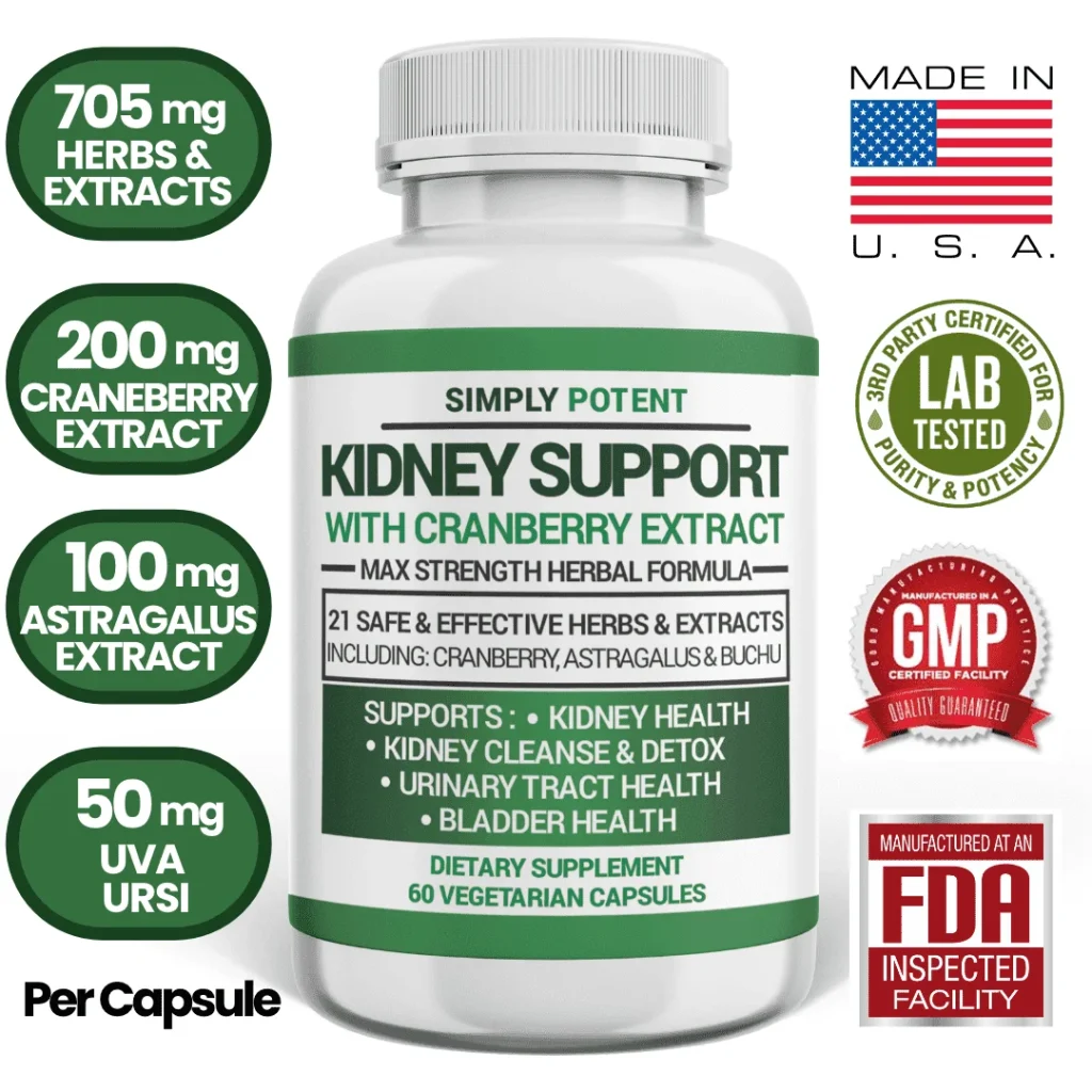 Kidney Cleanse Detox Support Supplement