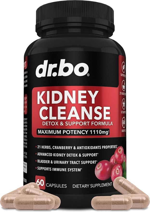 Kidney Cleanse Detox Support Supplement