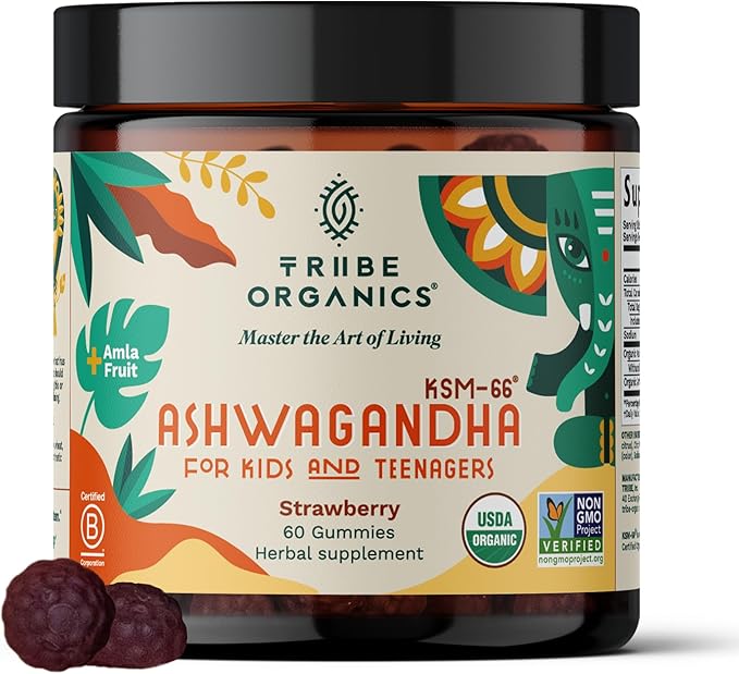 Tribe Organics Kids’ Ashwagandha Gummy