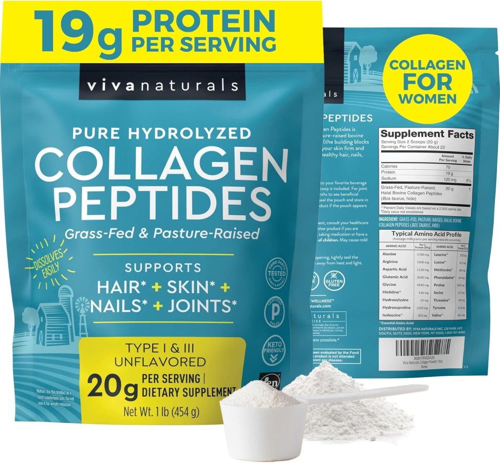 Viva Naturals Collagen Peptides Powder