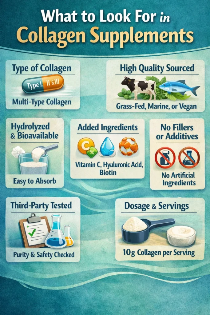 Best Collagen supplements for Women Over 50 Years old