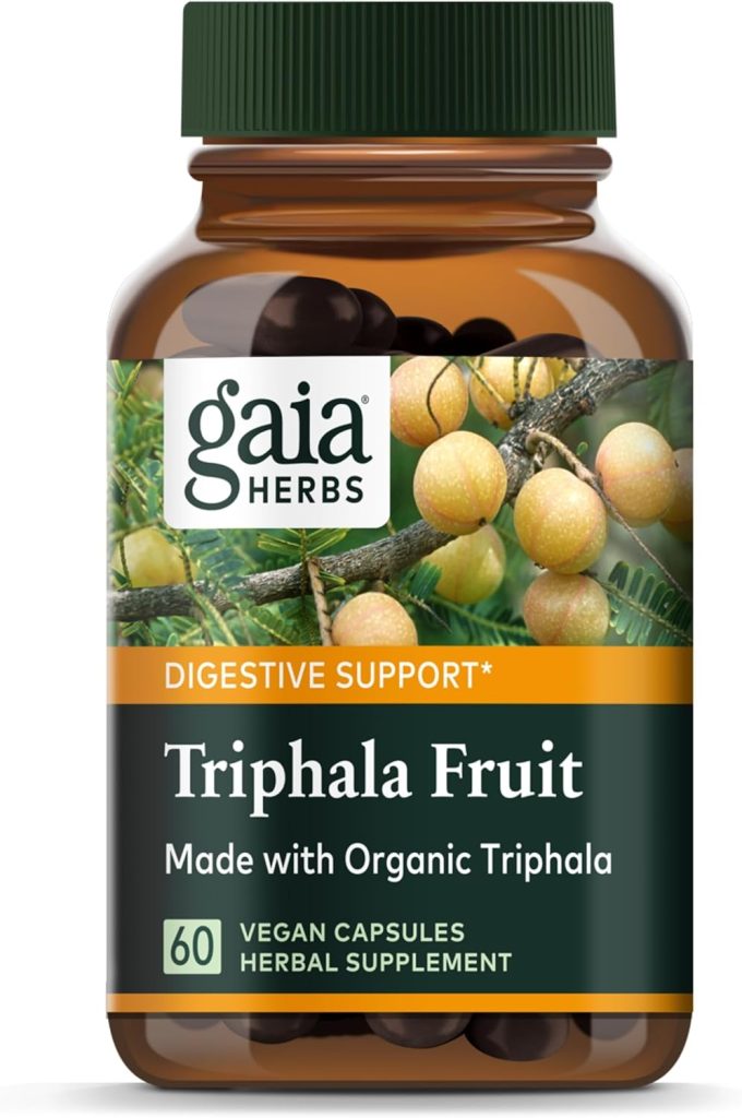 Gaia Herbs Triphala Fruit Capsules