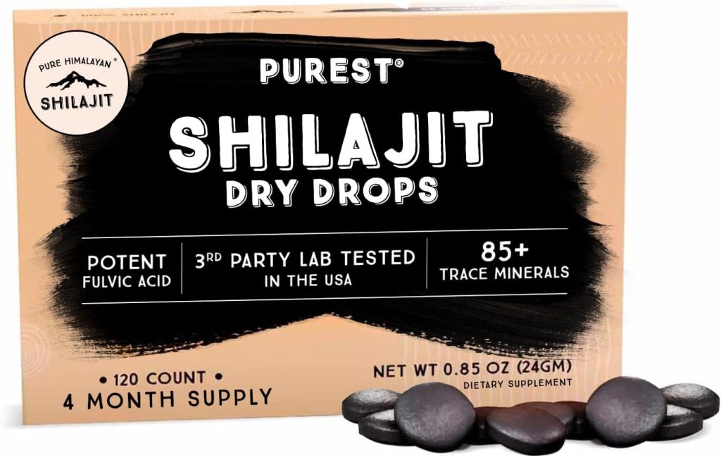Pure Himalayan Shilajit Dry Drops