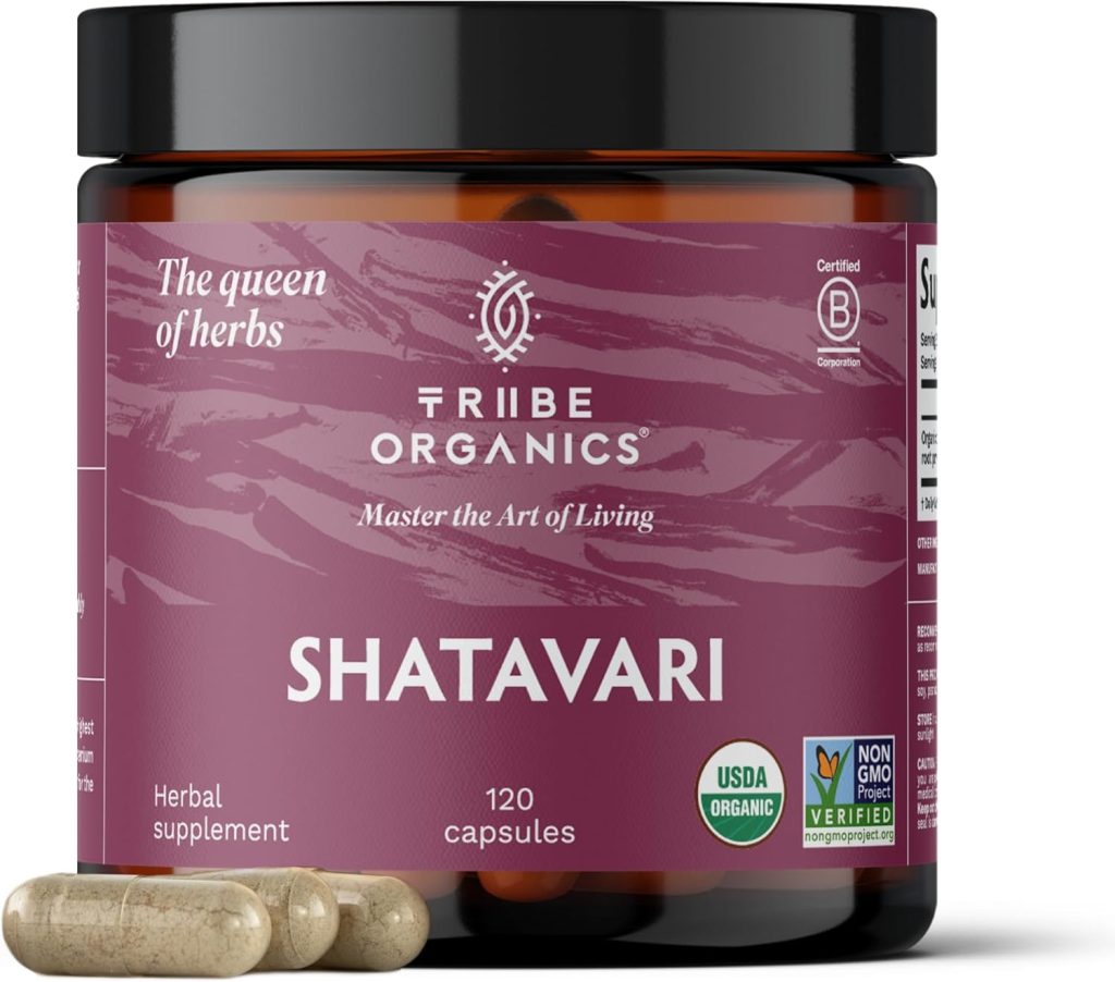 Tribe Organics Shatavari Capsules