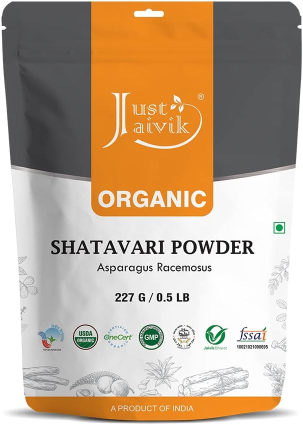 Just Jaivik 100% Organic Shatavari Powder