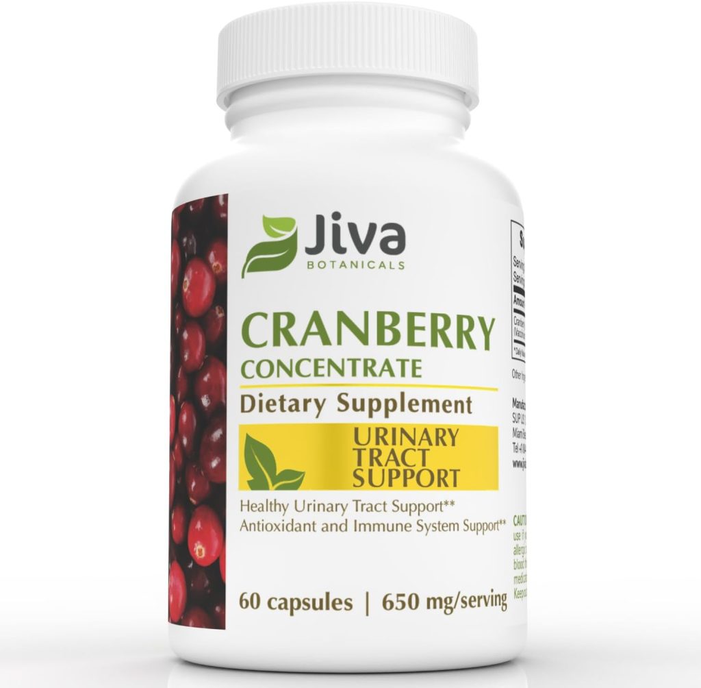 Jiva Botanicals Concentrated Cranberry Supplement