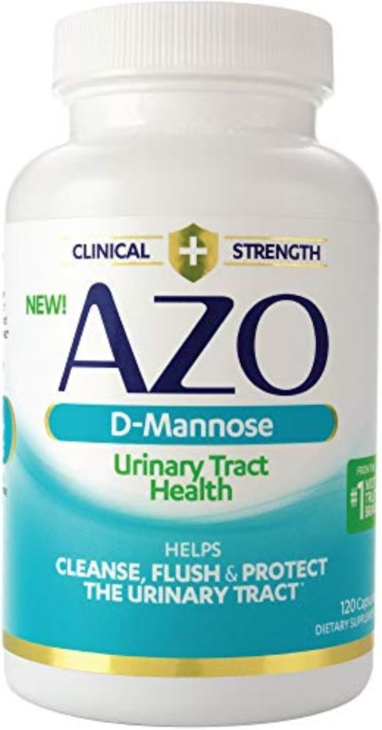 AZO D‑Mannose Urinary Tract Health Supplement
