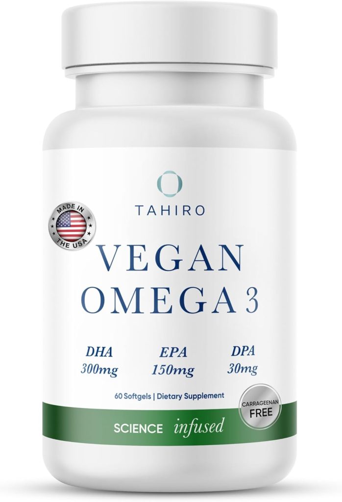 TAHIRO Vegan Omega-3 Softgels