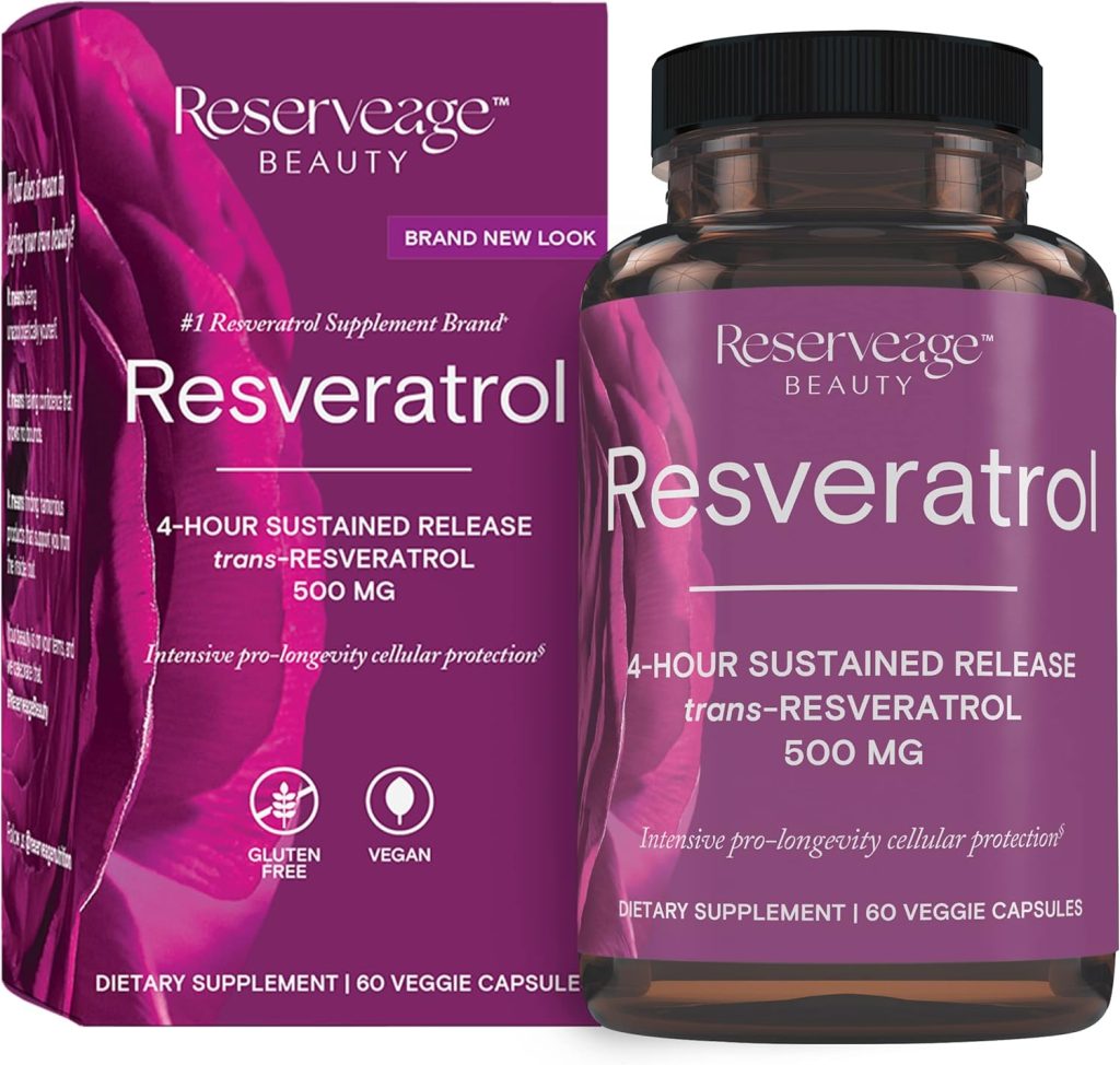 Reserveage Nutrition Resveratrol 500 mg