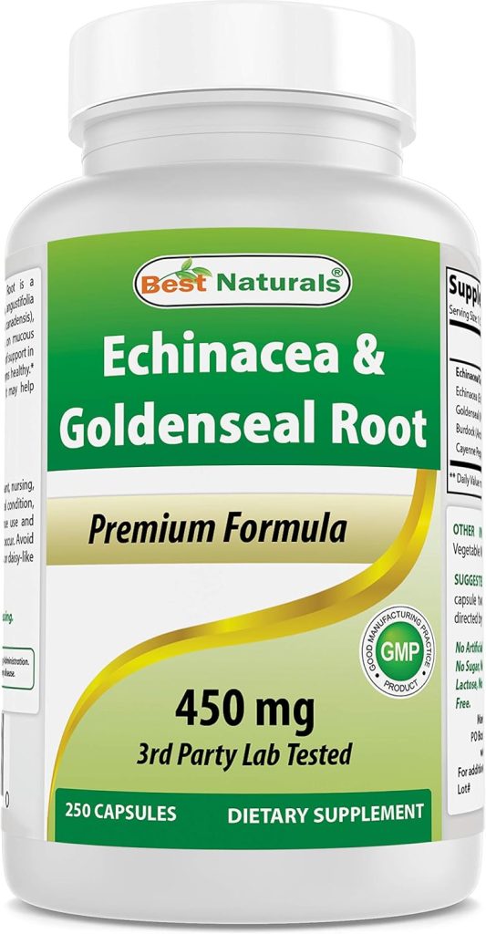 Best Naturals Echinacea Goldenseal