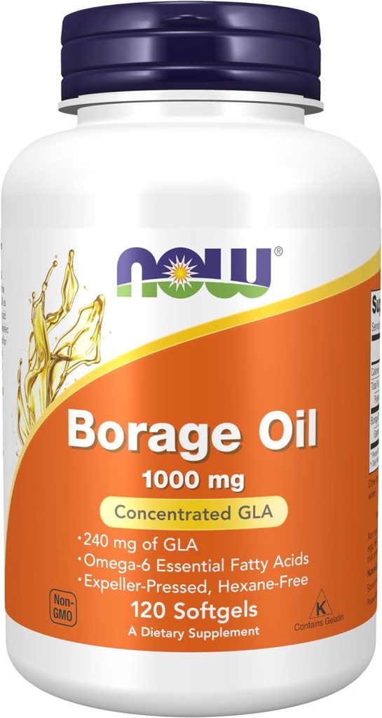 NOW Foods Supplements, Borage Oil 1000 mg