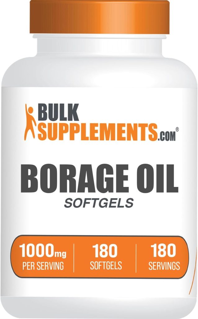 BulkSupplements.com Borage Oil Softgels