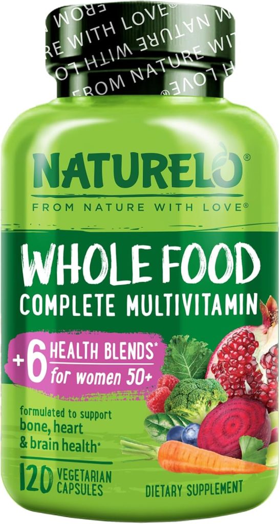 Naturelo Whole Food Multivitamin for Women 50+