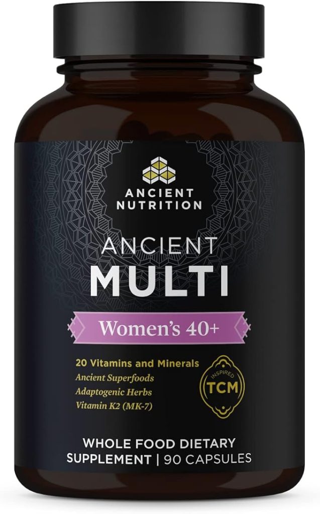 Ancient nutrition Best multivitamin for women 50+