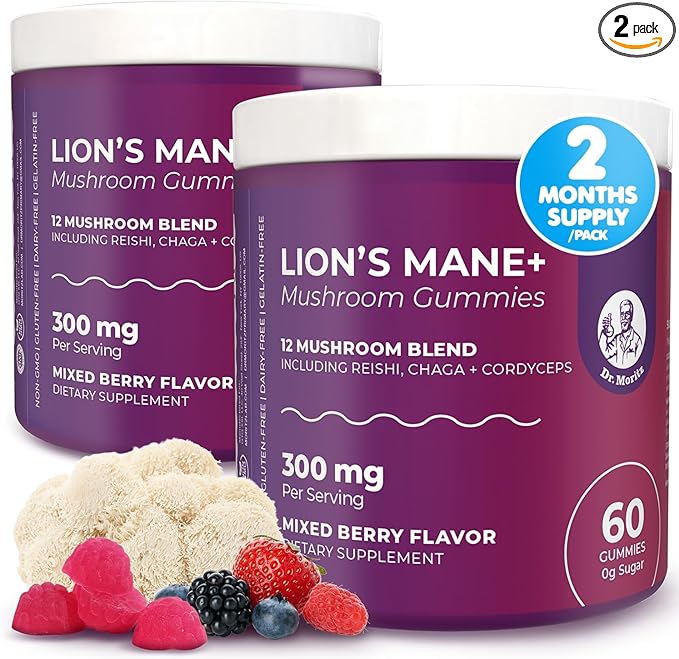 Dr. Moritz Lion’s Mane Mushroom Capsules
