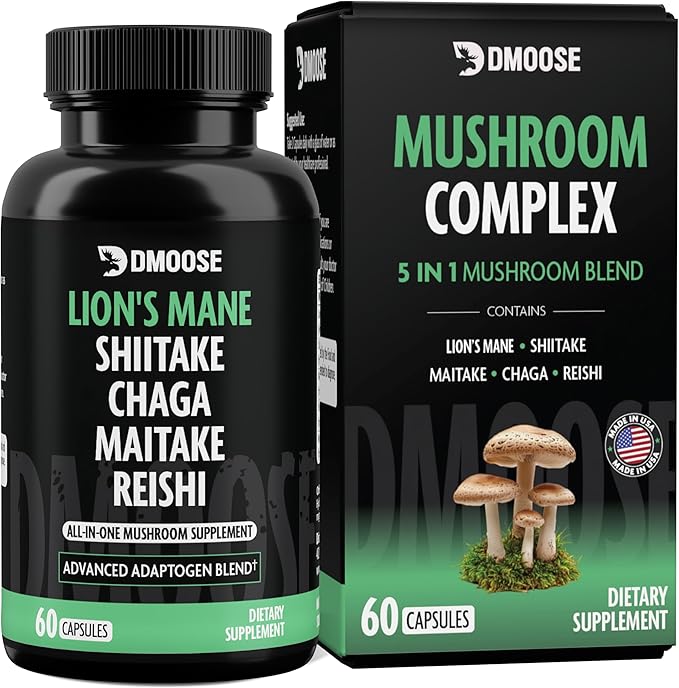 DMoose Fitness Lion’s Mane Capsules