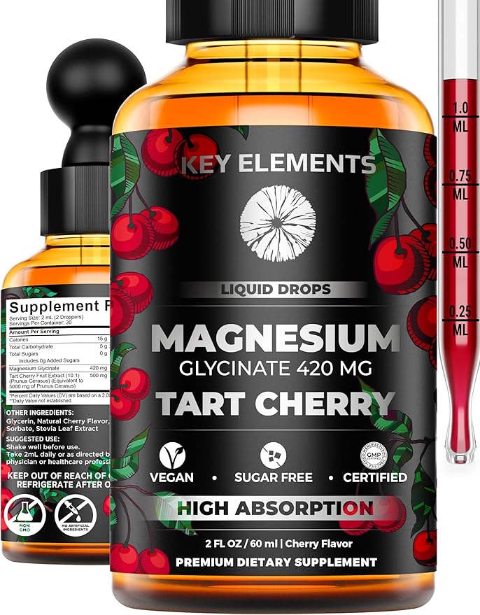 KEY ELEMENTS Liquid Magnesium Glycinate