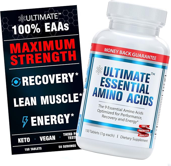 Ultimate 100% Essential Amino Acid Supplement